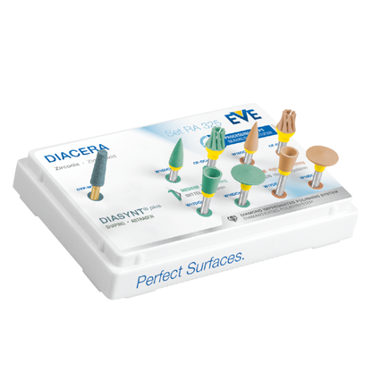 Diacera Set 325 Zirconia Diamond Polishing System