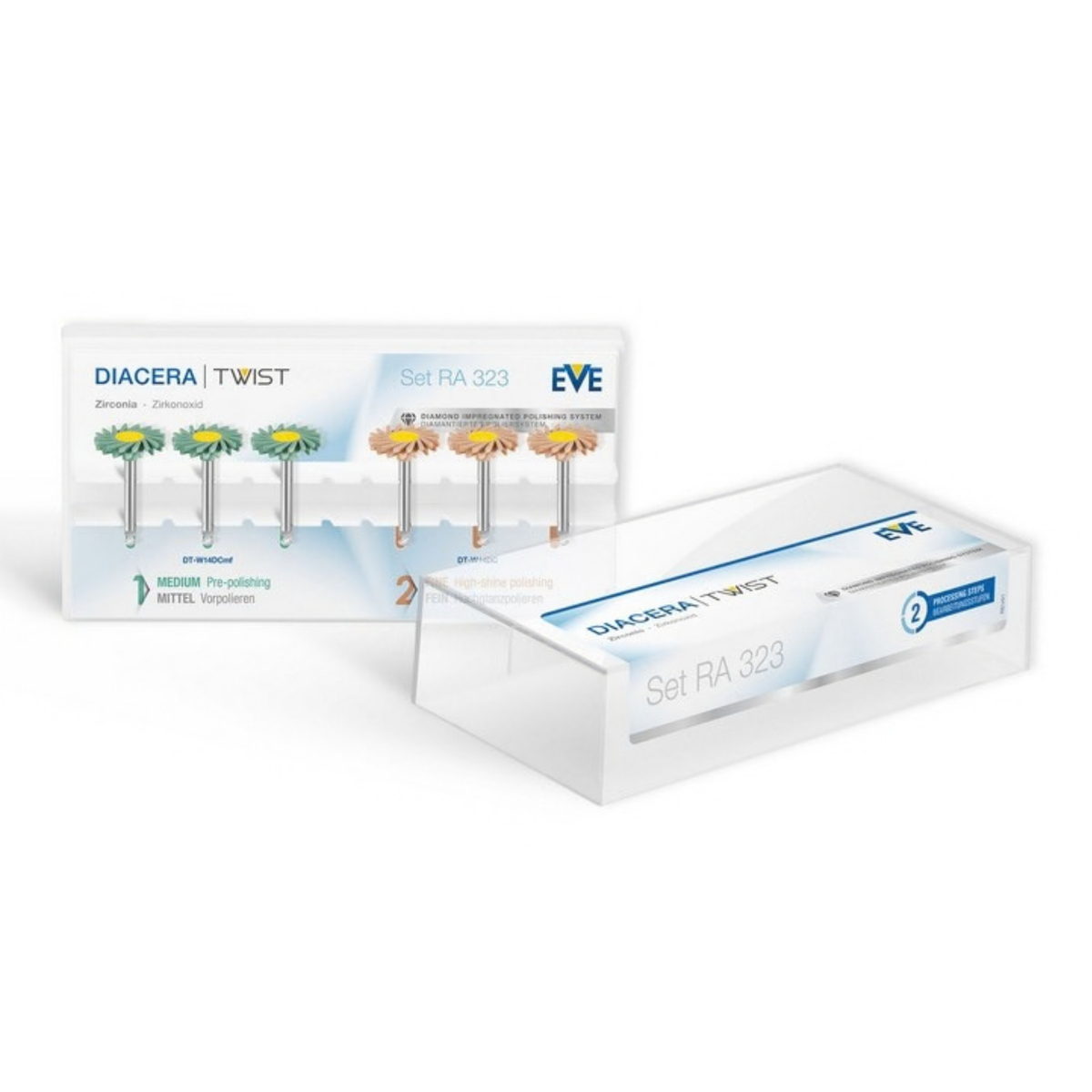 Diacera Twist RA 323 Zirconia Diamond Polishing System