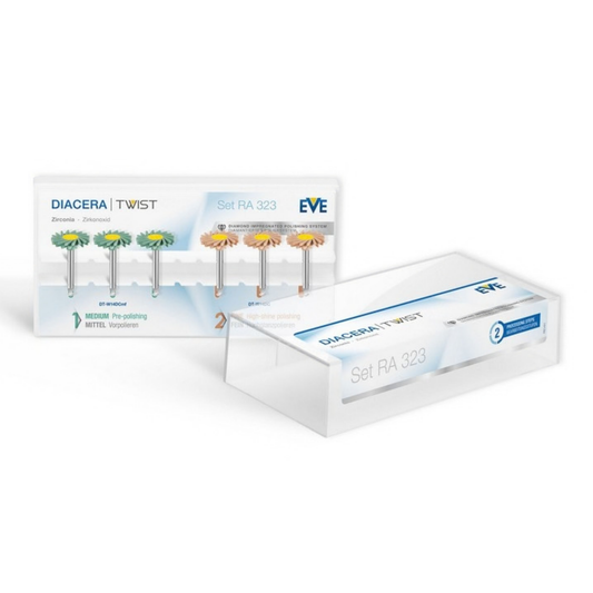 Diacera Twist RA 323 Zirconia Diamond Polishing System